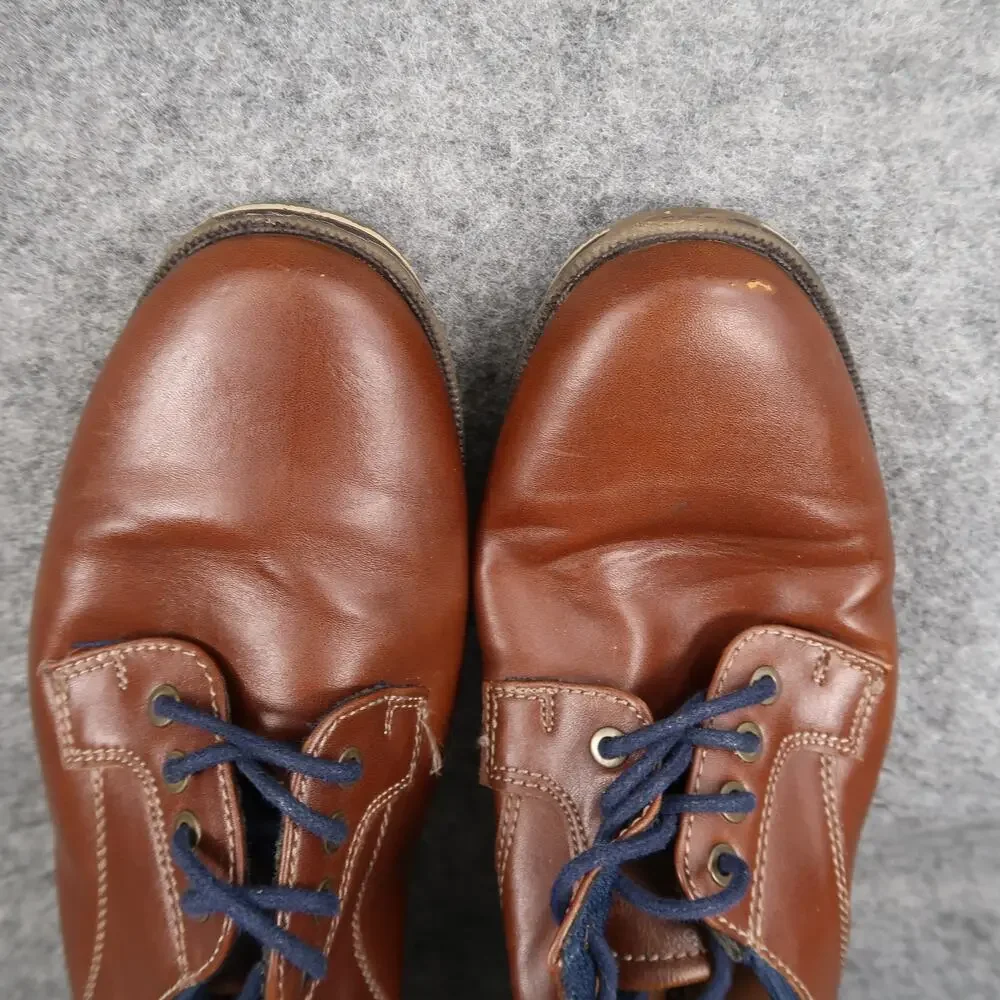 Sonoma Shoes Kids 1 Boys Dress Oxford Derby Lace Up Brown Sneaker Memory Foam